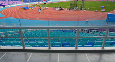 探访赛场无障碍设施