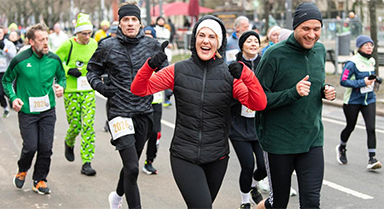 德国柏林:跑步迎新年