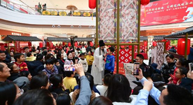 西安：非遗展演迎新春