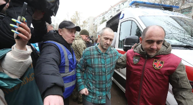 俄乌互换共计350名战俘